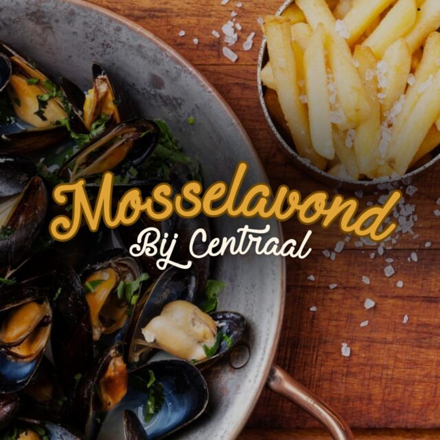 Mosselavonden bij Centraal!

Op dinsdag 3 november en donderdag 19 november is het weer tijd voor onze gezellige Mosselavonden! 🦪🍽️

We starten met een heerlijke vissoep en brood met kruidenboter, gevolgd door onbeperkt mosselen in 2 bereidingen, met diverse sauzen, salade en dikke frieten. 😋🍟

💶 €34,50 p.p.

Geen fan van mosselen? Geen probleem! Ook dan ben je van harte welkom, want we hebben altijd een lekker alternatief. ❤️

📅 Reserveer snel je tafel en kom gezellig genieten! 🥂

#Mosselavonden #Mosselen #OnbeperktMosselen #GezelligEten #Mosselland